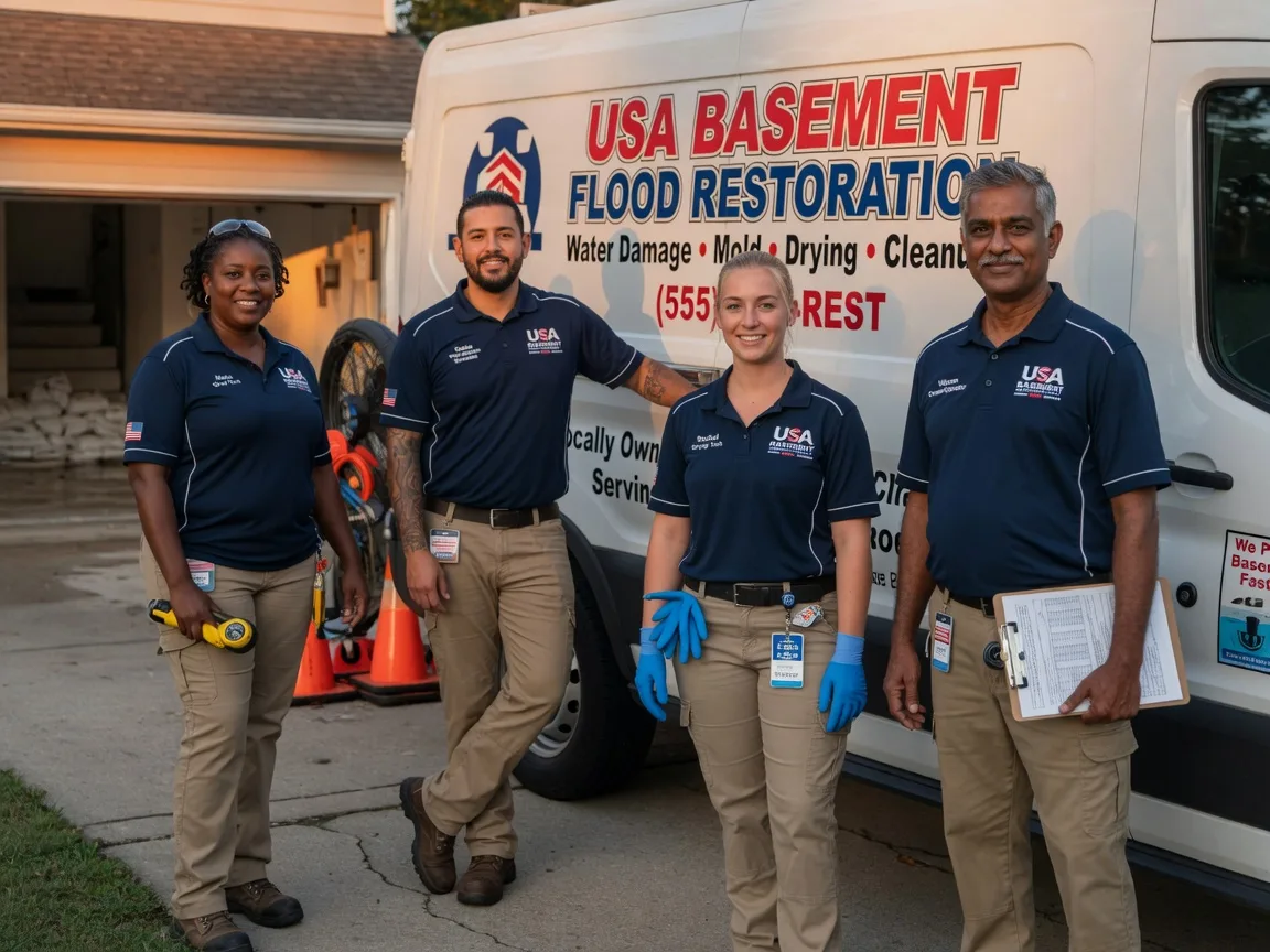 Basement Flood Cleanup company in Girard, IL